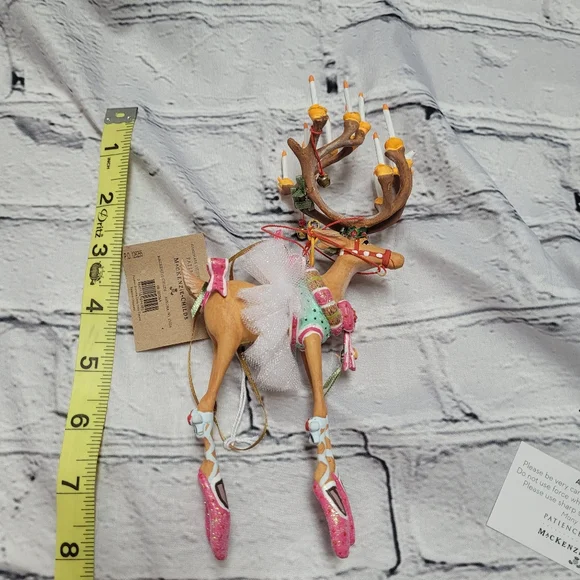 Mackenzie child´s patience brewster dash away dancer 7.5in Ornaments